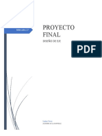 Proyecto Final Diseño de Sistemas Mecánicos