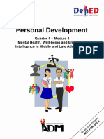 Signed Off Personality Developent11 q1 m4 Mental Health Well Being and Emotional Intelligence in Middle and Late Adolescence v3 Removed