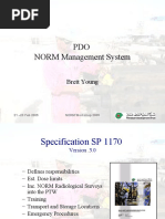 PDO NORM Management System: Brett Young