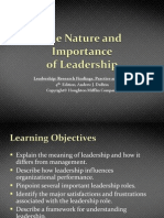 1 The Nature and Importance of Leadership