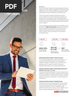 Hikvision Learning and Development Courses Overview Flyer v2