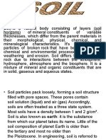 Soil Is A Natural Body Consisting of Layers (Soil