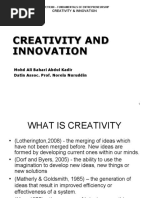 Ent300 - Module 03 - Creativity and Innovation