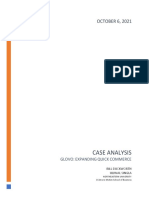 Glovo Case Analysis