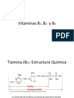 Vitaminas B1, B2 y B3