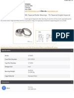 Part Number EE170950 - 171400, Tapered Roller Bearings - TS (Tapered Single) Imperial