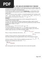 Chapter Four: Bivariate Distribution Theory: Example 1