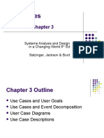 Use Cases: Systems Analysis and Design in A Changing World 6 Ed Satzinger, Jackson & Burd