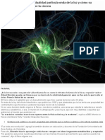 La Dualidad Partícula-Onda de La Luz