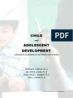 Child and Adolescent Development