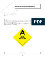 Practical Guide To Chlorate/perchlorate Electrolysis: Warning