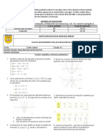 Funciones Cuadráticas