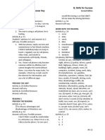 Reading and Writing 3 Q: Skills For Success Unit 3 Student Book Answer Key