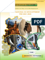 PND 2021-2025 - Tome 1 - Diagnostic Stratégique