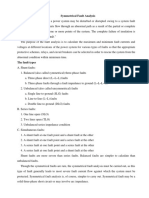 Symmetrical Fault Analysis