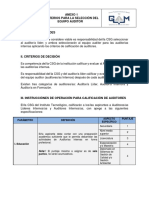 ITGAM-CA-003-A01 Criterios para La Seleccion Del Equipo Auditor.