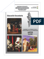 Artes Teatro Secundaria