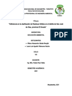 Formato Básico de Elaboración de Un Programa de Educación Ambiental (Propuesta)