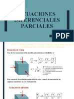 Ecuaciones Diferenciales Parciales