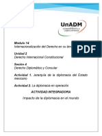 Módulo 14: Internacionalización Del Derecho en Su Ámbito Público