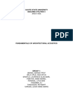 Building Utilities 3 - Fundamentals of Architectural Acoustics