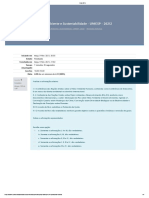 Quiz (N1) - Meio Ambiente e Sustentabilidade-S2