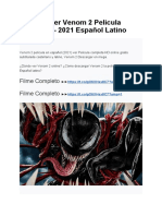 Repelis Ver Venom 2 Pelicula Completa 2021 Espanol Latino