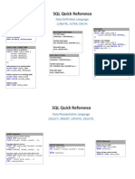 SQL Quick Reference III