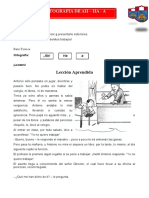 Ortografia de AH HA A para Cuarto de Primaria