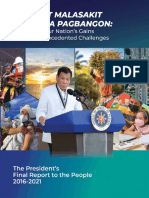 Final Report To The People 2016 2021 PRRD