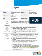 Service and Asset Planning Analyst PD