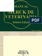 Livro Manual Merck de Veterinária