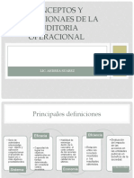 Conceptos y Definicionaes de La Auditoria Operacional