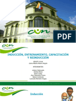 Induccion, Entrenamiento y Capacitacion