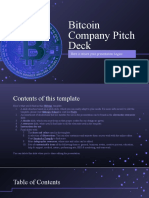 Bitcoin Company Pitch Deck by Slidesgo