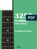 Resumo 3250 Acordes para Violao Fernando Azevedo