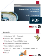 Presentation of Financial Statements IAS 1 (Revised) : International Financial Reporting Standards