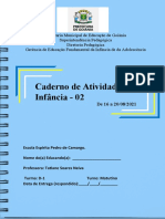 Caderno de Atividades 2 Turma D