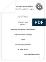 Portafolio Unidad 3 Normalización y Metrología