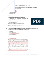 A. Paracervical Block C. Give Spinal Block D. Pudendal Block