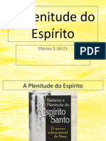 A Plenitude Do Espírito Santo