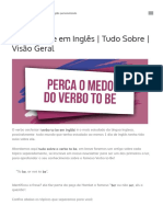 Verbo To Be em Inglês - Tudo Sobre - Visão Geral