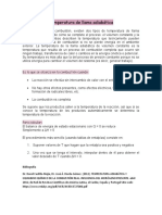 Temperatura de Llama Adiabática