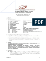 SPA Derecho de Sucesiones