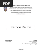 Trabajos Políticas Públicas UNEFA