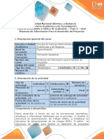 Guía de Actividades y Rúbrica de Evaluación - Paso 3 - Usar Sistemas de Información para El Desarrollo de Proyectos