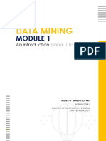 Module 1-Data Mining Introduction (Student Edition)