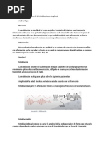 Tipos y Aplicaciones de La Modulación en Amplitud