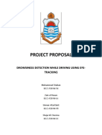 Project Proposal: Drowsiness Detection While Driving Using Eye-Tracking