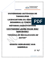 Técnicas de Recolección de Datos